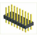 Pitch 2,0 mm de três linhas de base single reta Male Pin Board para conector da placa