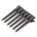 Agrafe profesionale de păr din metal galvanizat negru mat-2260