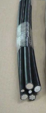 Aerial Bundled Cable 3*50+54.6+2*16 Nfc33 209 AAC/XLPE+AAAC/XLPE 0.6/1kv