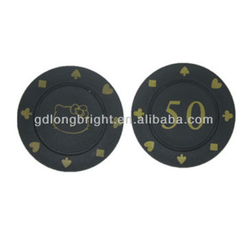 7.2G Professional custom logo poker stars premium 1000 Poker Chips set