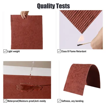 Mcm Soft Stone: Artificial Stone Flexible Brick Soft Tile for Exterior Faux Stone Cladding