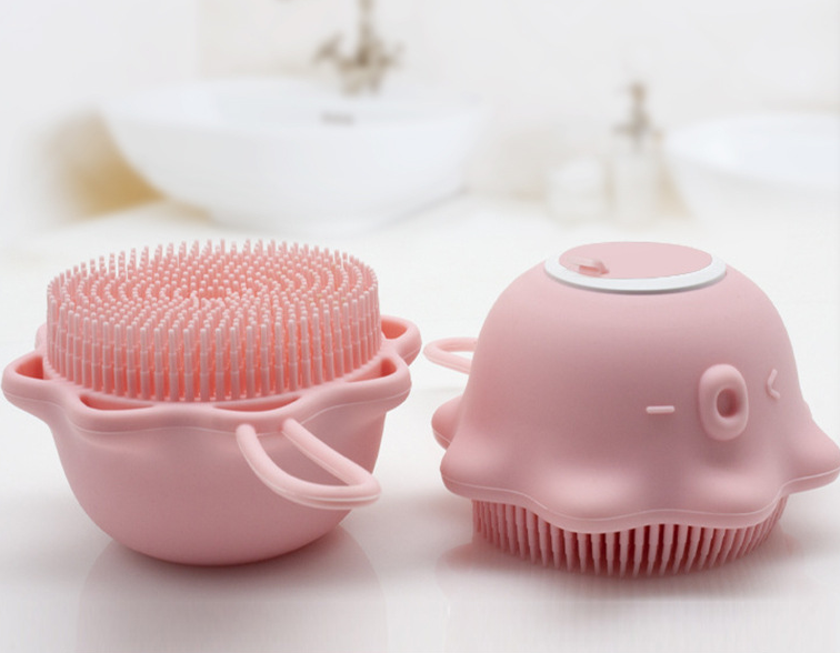 Silicone Shower Brush Scrubbers