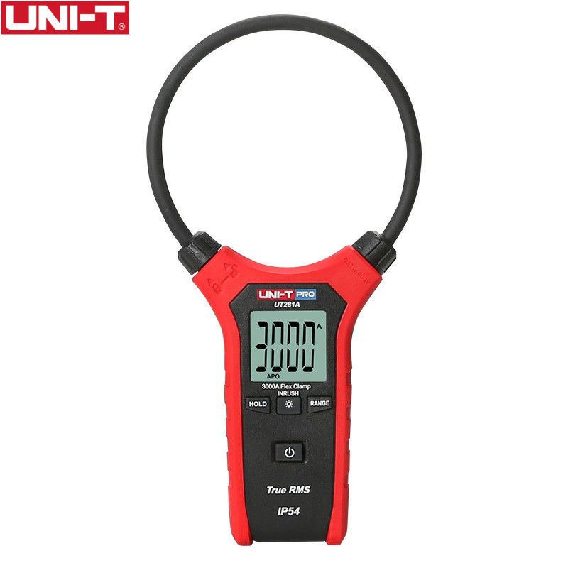 UNI-T UT281A Smart AC Digital Flexible Clamp Meter Multimeter Handheld Voltage Current Resistance Frequency