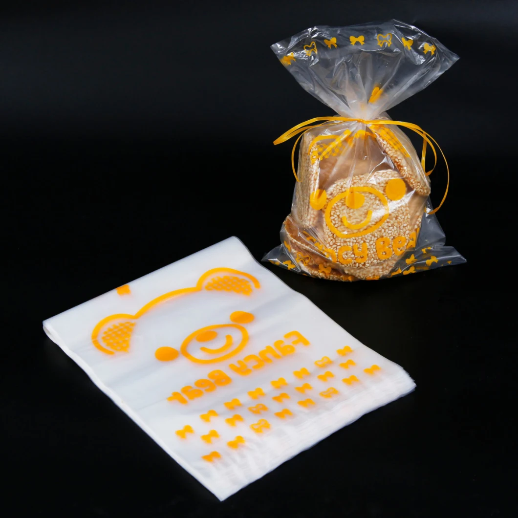 Plastic Clear Flat Custom Resealable Packaging Bags for Kitchen