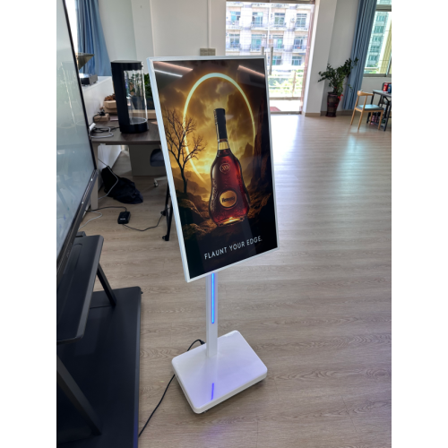 Rotary Indoor LCD טוטם נייד לשירותי בנקאות