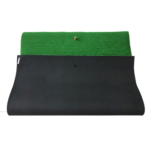 Outdoor-Golfmatte aus rutschfestem Gras mit T-Stück