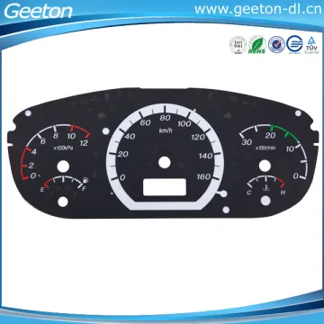 3D Silk Screen Printing PC Motorcycle Digital Speedometer                        
                                                Quality Choice