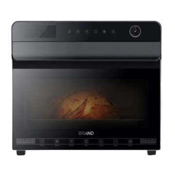 Horno de freidora de aire negro de alto grado 30L