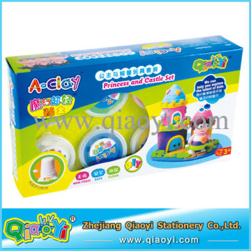 Princess and Castle Set Super Light Bouncing Plasticine