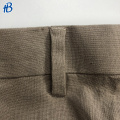 Good quality Khaki slim suit trousers for men