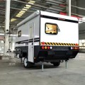 Windproof and rainproof offroad rv hybrid remolque camper