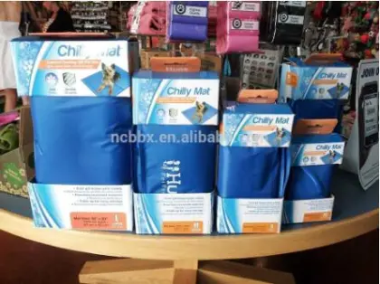 Cooling sponge & gel pet bed