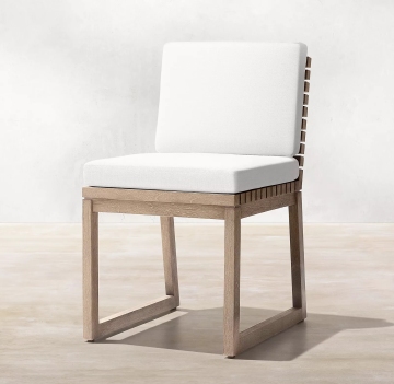 Solid Teak Outdoor Garden Dining Table and Chair Set for Hotels and Restaurants