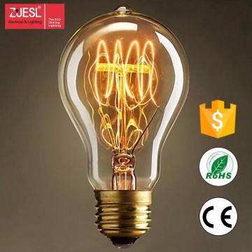2016 factory price A21 e26/e27/b22 edison bulb antique decorative light