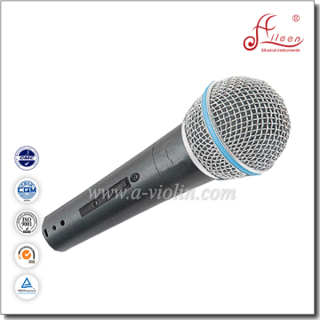 High Quality Moving-coil 4m Cable Uni-directivity Wired Metal Microphone ( AL-BT58 )