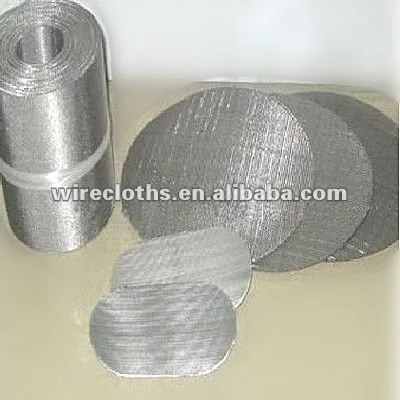extruder filter mesh