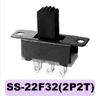 min toggle switch SS-22F32(2P2T)