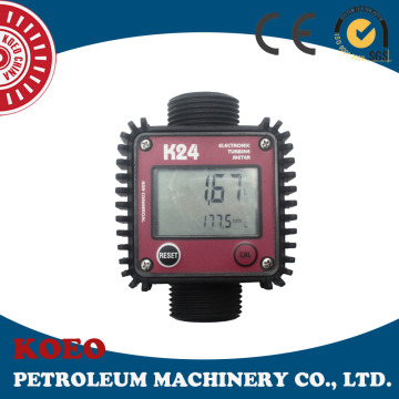 Plastic K24 Electronic Chemical Adblue Flow Meter for Fuel