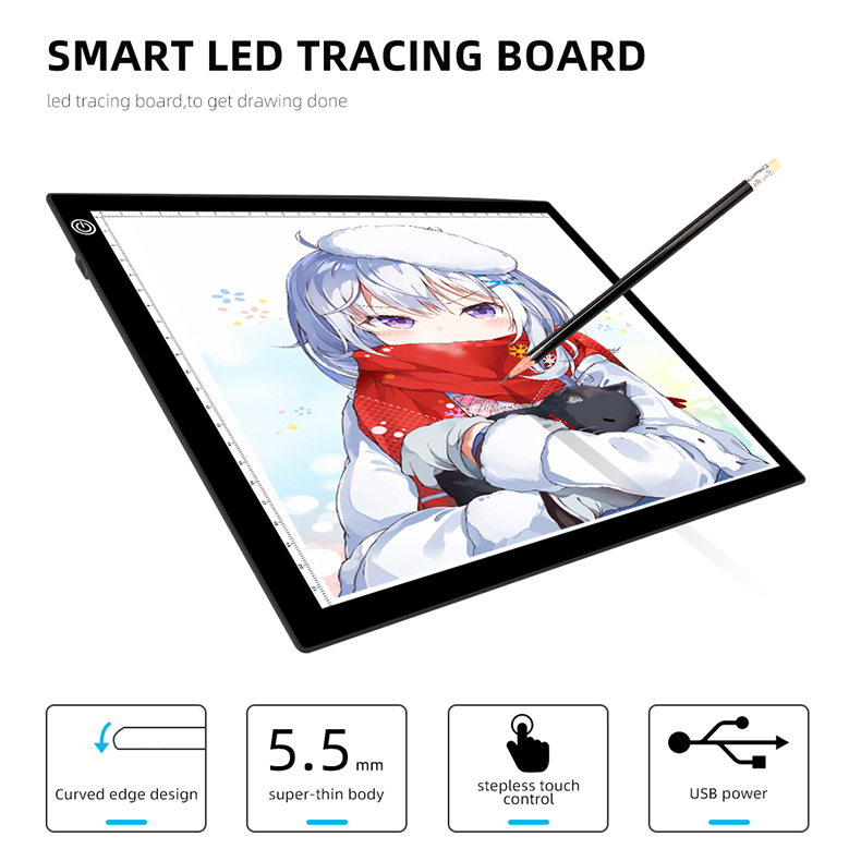 tracing tablet with light