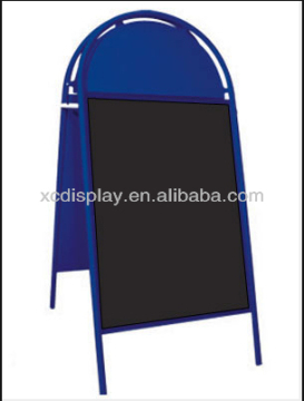 Double side black chalkboard/Pavement sign stand