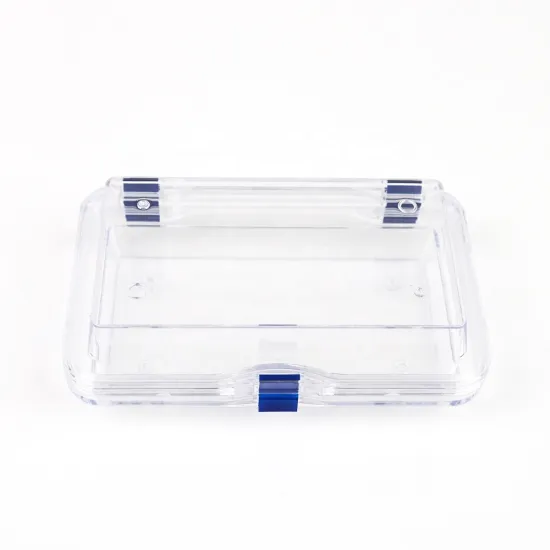 Big Plastic Membrane Storage Shipping Box 16x10x5CM Display Cases