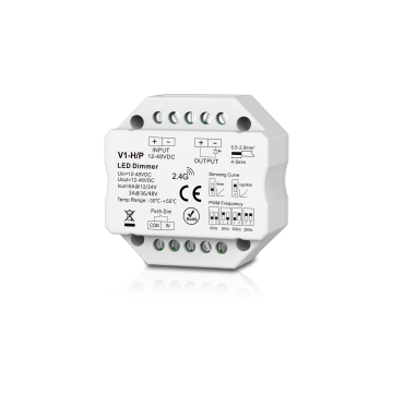 Skydance V1-H/P LED Controller - 192W 12v-48v Dimmable RF PWM LED Di