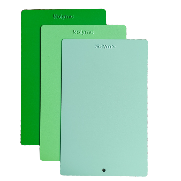 Pcf card card lớp phủ bột đầy màu sắc