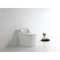 New small size siphonic square one piece toilet