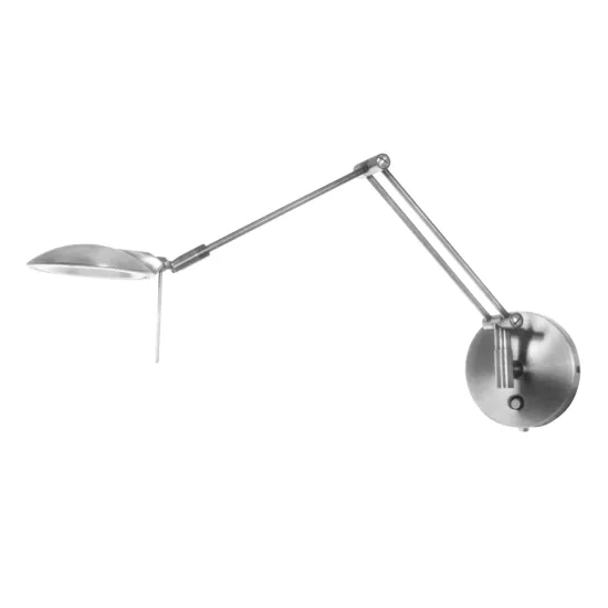 LED extending arm wall lights