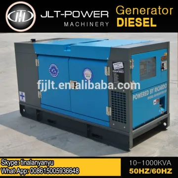 good quality silent canopy 60kva diesel generator with ricardo