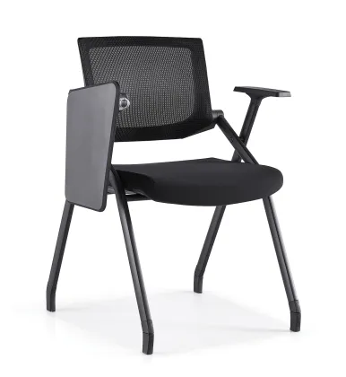 Foldable Mesh Student Chair Training Chair with tablet