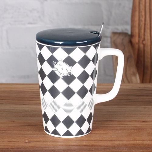 geometry coffee mug