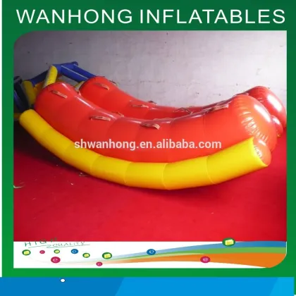 Top quality inflatable playground seesaw, inflatable seesaw for sale