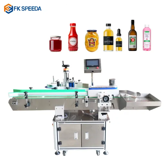 Best Selling 2024: Automatic Bottles Label Machine - Perfect for Can, Jar, and Round Bottle Sticker Labeling
