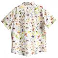 Men Casual Cotton Cats Print Shirt