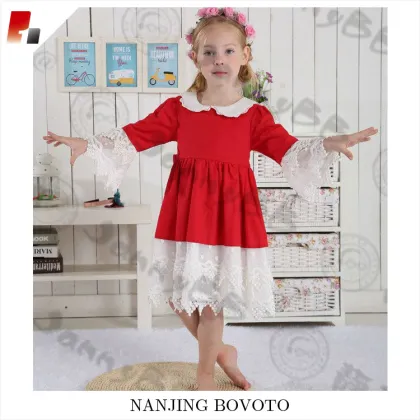 boutique wolf remake red lace medium dress