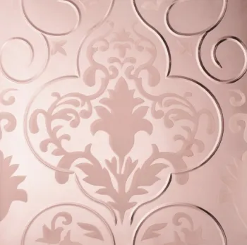 2014 new design wavy glass tile for wall