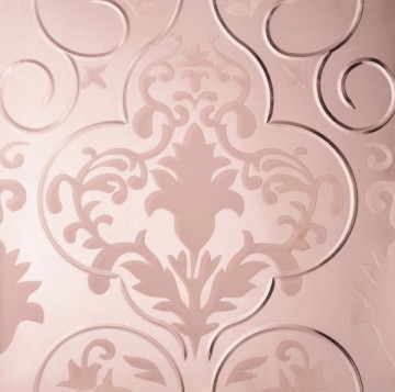 2014 new design wavy glass tile for wall