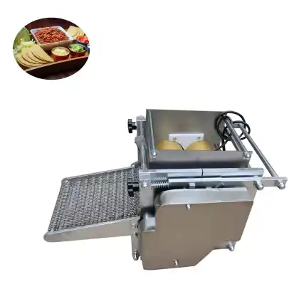 Mexican Sweetcorn Pancakes with Corn Tortilla Machine