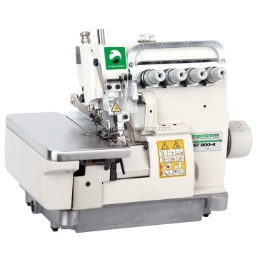 High-Speed ST 800 Double Needle Four Thread Flat Bed Cover Stitch Machine
