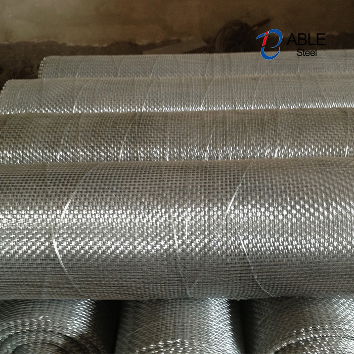 Galvanized Woven Crimped Square Wire Mesh