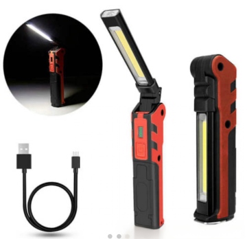 COB LED Magnetic Work Light With USB Rechargeable