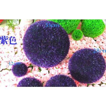 Artificail Purple Glass Ball