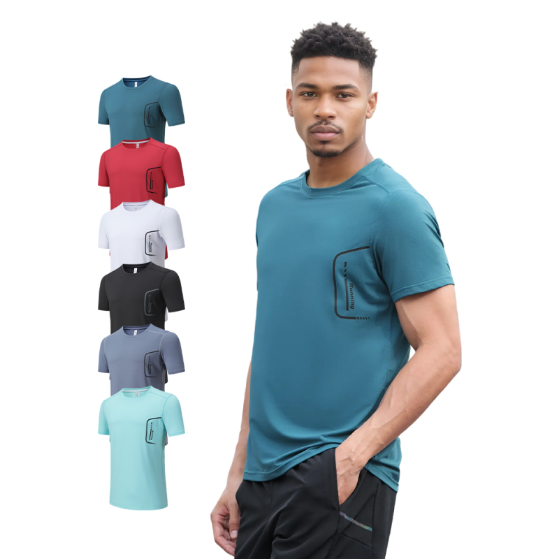 OEM Quick-Drying Fitness Tee for Summer Outdoor Sports