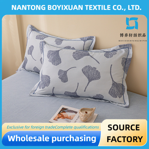 Almohada estilo fragancia ginkgo 100% algodón