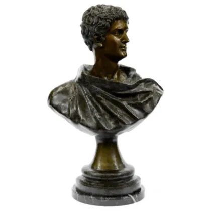 Classic Design Bronze Marc Anthony Bust