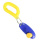 Pet Dog Puppy Training Clicker con correa para la muñeca