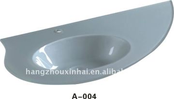 long big nice mordern newly hot sell strong tempered glass Bathroom Basin sink for bathroom cabinet furniture vanity