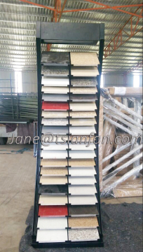 SR217 Granite Countertops display rack stand xiamen
