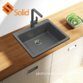 Quality Black Artificial Stone Kitchen Sink for Farmhouse Kitchens